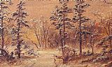 Jasper Francis Cropsey Famous Paintings - Winter Woodland